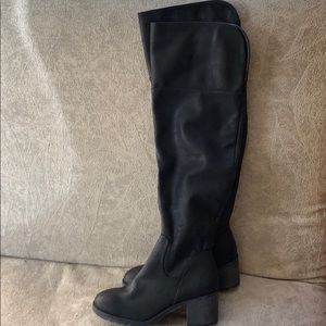 SO Kohl’s thigh high, over the knee boots. Size 7